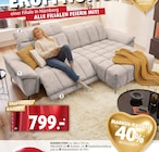 Stoffe im Polstermöbel Fischer Prospekt Ecksofa Stoff im aktuellen Polstermöbel Fischer Prospekt für 799,00 €