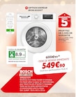Lave-linge - BOSCH à 549,90 € dans le catalogue Extra