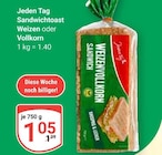 Sandwichtoast Weizen im Angebot bei GLOBUS in Salzgitter Sandwichtoast Weizen Angebote von Jeden Tag bei GLOBUS Salzgitter für 1,05 €