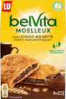 BISCUITS MOELLEUX AU CHOCOLAT ET NOISETTES BELVITA - BELVITA - Auchan Hypermarché BISCUITS MOELLEUX AU CHOCOLAT ET NOISETTES BELVITA - BELVITA à 2,19 € dans le catalogue Auchan Hypermarché