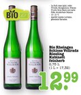 Bio Rheingau Riesling Kabinett feinherb Angebote von Schloss Vollrads bei E center Mainz für 12,99 €