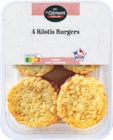 4 Röstis Burgers - St-Clément Le Boucher dans le catalogue Aldi