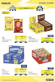 Chips im aktuellen METRO Prospekt (Braunschweig) Chips im METRO Prospekt "Wochenengebote Händler + Charity + Händler Mix" mit 30 Seiten (Braunschweig)
