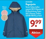 Regenjacke im Angebot bei ALDI SÜD in Schorndorf Regenjacke Angebote von LILY & DAN bei ALDI SÜD Schorndorf für 9,99 €