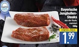 Bayerische Jungbullen-Steaks im EDEKA Prospekt Bayerische Jungbullen-Steaks von im aktuellen EDEKA Prospekt für 1,99 €
