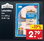 Leberkäse fein von Hofmaier für 2,79 € bei Netto Marken-Discount im Angebot Leberkäse fein von Hofmaier im aktuellen Netto Marken-Discount Prospekt