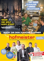 hofmeister Prospekt für Böblingen: "MACH DIR DEIN ZUHAUSE SCHÖNER", 6 Seiten, 18.02.2026 - 14.03.2026