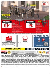 Offre Fauteuil De Jardin dans le catalogue Brico Dépôt du moment à la page 12