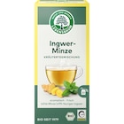Kräutertee, Ingwer-Minze (20 Beutel) im dm-drogerie markt Prospekt Kräutertee, Ingwer-Minze (20 Beutel) von LEBENSBAUM im aktuellen dm-drogerie markt Prospekt für 2,95 €