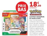 Coffret Pokémon EX Mars Start - Pokémon - Super U à Montauban Coffret Pokémon EX Mars Start - Pokémon en promo chez Super U Montauban à 18,99 €