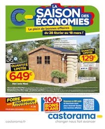 Prospectus Castorama à Vert-Saint-Denis: "La saison des économies", 32} pages, 28/02/2024 - 18/03/2024