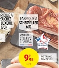 Promo Poitrine fumée à 9,95 € dans le catalogue Intermarché à Schirmeck