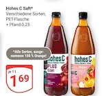 Plus Eisen im Angebot bei GLOBUS in Zwickau Plus Eisen Angebote von Hohes C bei GLOBUS Zwickau für 1,69 €