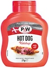 Hot Dog Ketchup oder Senf von P&W für 1,22 € bei Thomas Philipps im Angebot Hot Dog Ketchup oder Senf von P&W im aktuellen Thomas Philipps Prospekt
