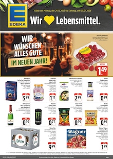 Bier im EDEKA Prospekt "Wir lieben Lebensmittel!" mit 4 Seiten (Dresden)