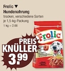 Hundenahrung von Frolic im aktuellen V-Markt Prospekt