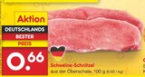 Netto Marken-Discount - Schweine-Schnitzel Angebot im Prospekt Schweine-Schnitzel bei Netto Marken-Discount im Prospekt "" für 0,66 €