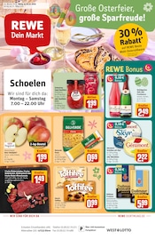 Äpfel im REWE Prospekt in Kleve Aktueller REWE Prospekt mit Äpfel, "Dein Markt", Seite 1