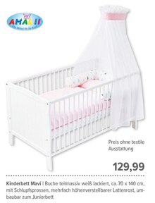Kinderbett Mavi bei BabyOne in Hamburg Kinderbett Mavi im Angebot bei BabyOne Hamburg für 129,99 €