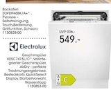 Geschirrspüler KESC7415L/C Angebote von Electrolux bei Möbel Martin Rüsselsheim für 549,00 €