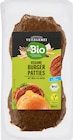 Vegane Burger Patties von dmBio für 1,15 € bei dm-drogerie markt im Angebot Vegane Burger Patties von dmBio im aktuellen dm-drogerie markt Prospekt