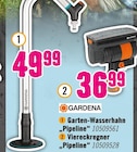 Garten-Wasserhahn "Pipeline" oder Viereckregner "Pipeline" von Gardena für 36,99 € bei Hornbach im Angebot Garten-Wasserhahn "Pipeline" oder Viereckregner "Pipeline" von Gardena im aktuellen Hornbach Prospekt