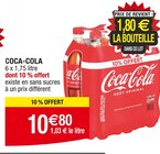 COCA-COLA en promo chez Cora Roubaix à 10,80 €