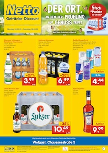 Netto Marken-Discount Prospekt DER ORT, AN DEM DU IMMER AUSGEZEICHNETE PREISE FINDEST. mit 6 Seiten