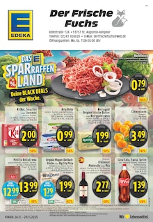 Aktueller EDEKA Prospekt "Aktuelle Angebote" Seite 1 von 24 Seiten für Sankt Augustin