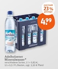 Wasser im tegut Prospekt Mineralwasser von Adelholzener im aktuellen tegut Prospekt für 4,99 €