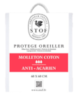 Protège oreiller Carlyn molleton anti-acariens 60x60cm - STOF dans le catalogue Maxi Bazar