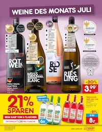 Weinschorle Angebot & Preis im aktuellen Netto Marken-Discount Prospekt Weinschorle Angebot im aktuellen Netto Marken-Discount Prospekt auf Seite 54