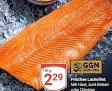Frisches Lachsfilet im Angebot bei GLOBUS in Brühl Frisches Lachsfilet Angebote bei GLOBUS Brühl für 2,29 €