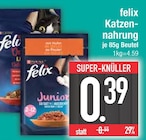 Katzennahrung von Felix im aktuellen EDEKA Prospekt für 0,39 €