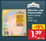 Hähnchenbrustfilet von Hofmaier für 1,39 € bei Netto Marken-Discount im Angebot Hähnchenbrustfilet von Hofmaier im aktuellen Netto Marken-Discount Prospekt