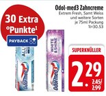 Zahncreme von Odol-med3 für 2,29 € bei EDEKA im Angebot Zahncreme von Odol-med3 im aktuellen EDEKA Prospekt