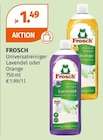 Universalreiniger Lavendel oder Orange von Frosch im aktuellen Müller Prospekt für 1,49 €