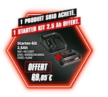 Promo Starter-kit 2,5Ah à 69,95 € dans le catalogue Brico Cash à Saint-Cyprien