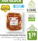 Aktuelles Halststeaks Paprika Angebot bei EDEKA in Heidelberg ab 1,29 €