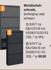 Metallschuhschrank im Angebot bei Opti-Wohnwelt in Neubrandenburg Metallschuhschrank Angebote bei Opti-Wohnwelt Neubrandenburg für 99,90 €