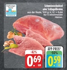 Schweineschnitzel bei EDEKA im Eckersdorf Prospekt für 0,59 €