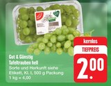 Aktuelles Tafeltrauben hell Angebot bei E center in Dresden ab 2,00 €