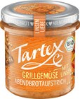 Brotaufstrich, Grillgemüse mit Linsen von Tartex für 2,45 € bei dm-drogerie markt im Angebot Brotaufstrich, Grillgemüse mit Linsen von Tartex im aktuellen dm-drogerie markt Prospekt