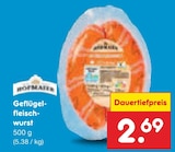 Geflügelfleischwurst im Angebot bei Netto Marken-Discount in Pirna Geflügelfleischwurst Angebote von Hofmaier bei Netto Marken-Discount Pirna für 2,69 €