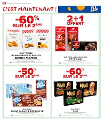 Offre Madeleine dans le catalogue Carrefour Market du moment à la page 48