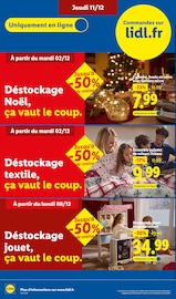 Pyjama Femme Angebote im Prospekt "Votre repas de fêtes" von Lidl Pyjama Femme Angebote im Prospekt "Votre repas de fêtes" von Lidl auf Seite 58