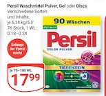 Aktuelles Waschmittel Pulver Angebot bei GLOBUS in Salzgitter ab 17,99 €