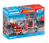 Megaset de pompiers - PLAYMOBIL en promo chez Carrefour Brest à 54,90 €