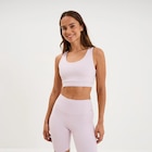 Promo Brassière de sport dos nageur violet clair femme à 10,00 € dans le catalogue La Halle à Bron