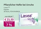 Lasea Kapseln bei mea - meine apotheke im Prospekt "" für 23,50 €